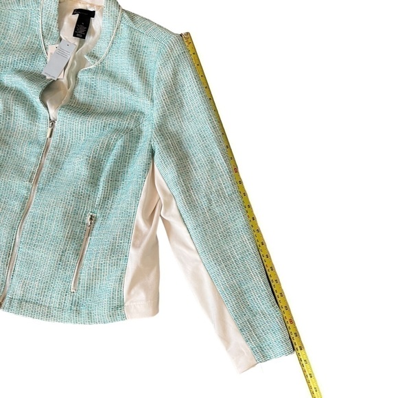 Lane Bryant | Tweed Zipper Front Blazer Women’s Sz 18 NEW With Tags - Picture 11 of 12